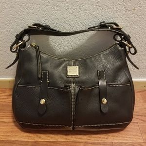 Dooney & Bourke Small Safari Leather Hobo Bag